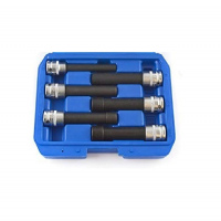 SET DE 6 VASOS 1/2" TORX TIPO E EXTRA LARGOS