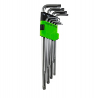 SET 9 LLAVES TORX EXTRA LARGAS